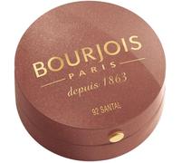 BOURJOIS - Boîte Ronde Blush 92 Santal - Piceau & Miroir Intégré - Technologie Fard Cuit - Texture Fine & Légère - Facile À Estomper - Parfum Gourmand