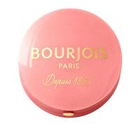 BOURJOIS - Boîte Ronde Blush 16 Rose Coup de Foudre - Piceau & Miroir Intégré - Technologie Fard Cuit - Texture Fine & Légère - Facile À Estomper - Parfum Gourmand