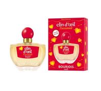 BOURJOIS - Eau de Toilette Femme Élégante, Parfum Passion Intense et Fraîcheur Durable (Spray 75 ml) - Le Lot De 3