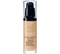 Bourjois - Fond de Teint 1.2.3 Perfect - 3 en 1 : Anticernes, Anti-Terne et Anti-Rougeurs - Fini Semi-Mat - Formule Anti-Brillance et Hydratante - 53 Beige Clair 30ml