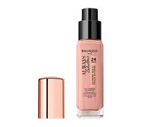 Bourjois - Fond de teint Always Fabulous Fini semi mat Haute couvrance, Formule hydratante, SPF 20 - 405 Miel Rosé