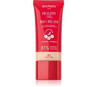 Bourjois Healthy Mix, 01 Ivoire, BB Crème, Fond de teint en crème, Couvrance et hydratation toute la journée, Vitamines C, E et B5, Formule clean et vegan, 30 ml