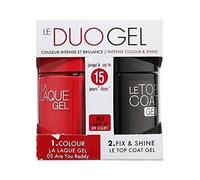 Bourjois La Laque Gel 05 Are You Reddy + Le Top Coat Gel