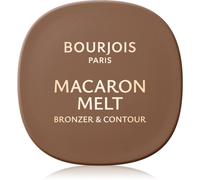 Bourjois Macaron Melt Bronzer & Contour poudre bronzante et sculptante 2 en 1 teinte 02 Milky Mocha 5 g