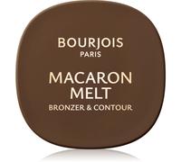 Bourjois Macaron Melt Bronzer & Contour poudre bronzante et sculptante 2 en 1 teinte 04 Espresso Latte 5 g