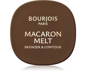 Bourjois Macaron Melt Bronzer & Contour poudre bronzante et sculptante 2 en 1 teinte 04 Espresso Latte 5 g