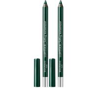 Bourjois Paris Contour Clubbing Crayon Yeux Waterproof, Texture Coulissante et Doux, Formule avec Huiles de Jojoba, n°70 Green Comes True, 1.2g (Lot de 2)