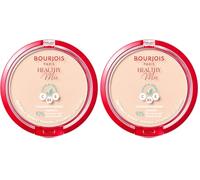 Bourjois Paris HEALTHY Mix - Poudre Eclat Naturel - 01 Ivoire (Lot de 2)