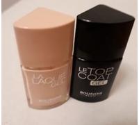 Bourjois Verni À Ongles Duo Gel Brillance La Laque Gel Nail Polish 02 Chair Et Tendre And Le Top