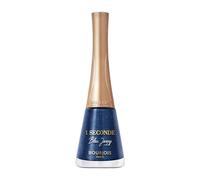 BOURJOIS VERNIS 1 SECONDE SOIRS DE PARIS 62 BLEU JAZZY, Vernis à Ongles, 60 Secondes de Séchage, Fini Brillant, Nacré, Métallisé ou Mat, Jusqu'à 3 Jours De Tenue