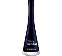 BOURJOIS - Vernis À Ongles 1 Seconde 02 Very Bluetiful - Séchage Rapide En 50 Secondes - Pinceau Panoramique Anti Débordement - Application Facile - Couleur Intense - 9 ml
