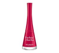 BOURJOIS - Vernis À Ongles 1 Seconde 11 Fuchsia'Chacha - Séchage Rapide En 50 Secondes - Pinceau Panoramique Anti Débordement - Application Facile - Couleur Intense - 9 ml