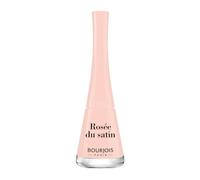 BOURJOIS - Vernis À Ongles 1 Seconde 43 Rosée Du Satin - Séchage Rapide En 50 Secondes - Pinceau Panoramique Anti Débordement - Application Facile - Couleur Intense - 9 ml