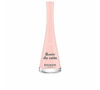 BOURJOIS - Vernis À Ongles 1 Seconde 43 Rosée Du Satin - Séchage Rapide En 50 Secondes - Pinceau Panoramique Anti Débordement - Application Facile - Couleur Intense - 9 ml