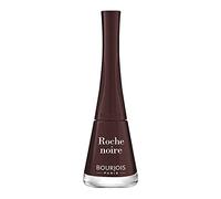 BOURJOIS - Vernis À Ongles 1 Seconde 46 Roche Noire - Séchage Rapide En 50 Secondes - Pinceau Panoramique Anti Débordement - Application Facile - Couleur Intense - 9 ml