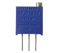 Bourns 3299 W-1-500lf, potentiomètre, 50 OHM, débroussailleuse, 25turn Thru trou, 1 pack, 1
