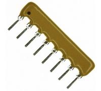 Bourns 4608X-102-271LF 4608X-102-271LF Réseau de résistances 270 Ω sortie radiale SIP-8 0.3 W