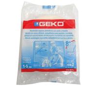 Geko Boudin de porte en mousse auto-adhésifs pour portes et fenêtres - 10 x 6 mm
