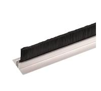 Bourrelet de Bas de Porte, Bande d'exclusion de Courant d'air en Alliage d'aluminium, Type HFT, Argent, Hauteur 10-300 mm(Silvert Type,60mm)