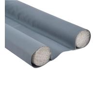 WERKA PRO Bourrelet double pour bas de porte, isolation thermique et acoustique, facile à couper et à installer, s'adapte à toutes les portes, couleur grise, 95 cm.