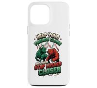 Bourse Bull Bear Stop Losses Day Trader Funny Trading Coque pour iPhone 13 Pro Max