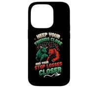 Bourse Bull Bear Stop Losses Day Trader Funny Trading Coque pour iPhone 14 Pro