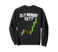 Bourse Bull Trading is It Monday Trader Options Crypto Sweatshirt