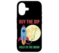 Bourse Buy The Dip Hold to The Moon Options Trade Bull Coque pour iPhone 17