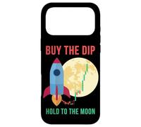 Bourse Buy The Dip Hold to The Moon Options Trade Bull Coque pour iPhone 17 Pro Max