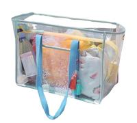 Bourse d'épaule étanche pour filles - sac fourre-tout de mode transparent | Sac de plage à la mode à la mode, sac à main transparent polyvalent pour piscine, vacances, activités de plein air, essentie