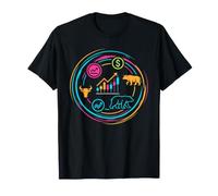 Bourse Trading Vendeurs Années 90 Look Retrowave T-Shirt