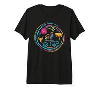 Bourse Trading Vendeurs Années 90 Look Retrowave T-Shirt Haut de Gamme