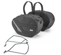 Bourses Latérales 35L EASY10 + Supports Givi SUZUKI GSX-8S 800 2023-2025