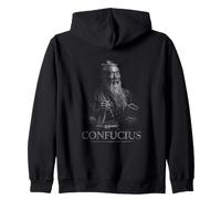 Boursier de philosophie de la Sagesse Antique Confucius Sweat à Capuche