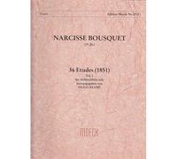 Bousquet N. - 36 Etudes (1851) Vol. 1 - Flute A Bec Alto