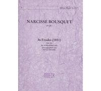 Bousquet N. - 36 Etudes (1851) Vol. III - Flute A Bec Alto
