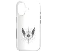 Boussole Ailée Œil Mystique Occultisme Sombre Coque pour iPhone 17