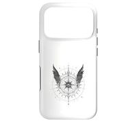 Boussole Ailée Œil Mystique Occultisme Sombre Coque pour iPhone 17 Pro