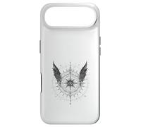 Boussole Ailée Œil Mystique Occultisme Sombre Coque pour iPhone Air