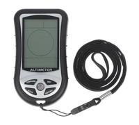 Boussole Baromètre Numérique Portable pour Randonnée et Camping | ABS Électronique, Légère et Compacte, Résistante aux Environnements Difficiles, Noir, Usage Extérieur