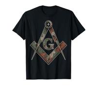 Boussole carrée franc-maçon T-Shirt