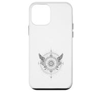 Boussole Céleste Ailes d'ange Vintage Zodiaque Coque pour iPhone 12 Mini