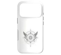 Boussole Céleste Ailes d'ange Vintage Zodiaque Coque pour iPhone 17 Pro