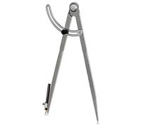 Boussole de 40,6 cm pour géométrie, boussole pour le travail du bois, boussole de précision avec séparateur d'aile et porte-crayon, grande boussole pour la géométrie, le travail du bois, le dessin, la