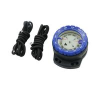 Boussole de kayak, résistante à l'eau avec corde | Lumineuse avec fenêtre latérale, accessoires de plongée marine