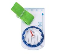 Boussole de lecture de carte, boussole de navigation | Boussole de carte d'orientation précise avec fente pour pouce creuse | Boussole de carte d'orientation confortable et durable pour la randonnée e