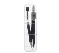 Boussole de mathématiques, outil de précision géométrique pour étudiant - Boussole portable pour ensemble de géométrie, boussole de dessin pour bureau de dessin et utilisation à domicile