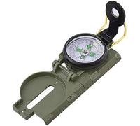 Boussole de navigation d'extérieur en métal, multifonctionnelle, professionnelle, étanche, militaire, pour camping, randonnée, bateau