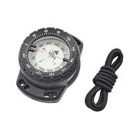 Boussole De Plongée Compas Compas Scuba Lumineux Compas Compas Étanche sous-Marine Navigation sous-Marine Compas avec Une Vision Nocturne du Bungee Noir