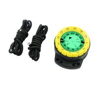 Boussole de plongée sous-marine étanche avec corde, pour sports nautiques, avec fenêtre latérale, accessoires de plongée